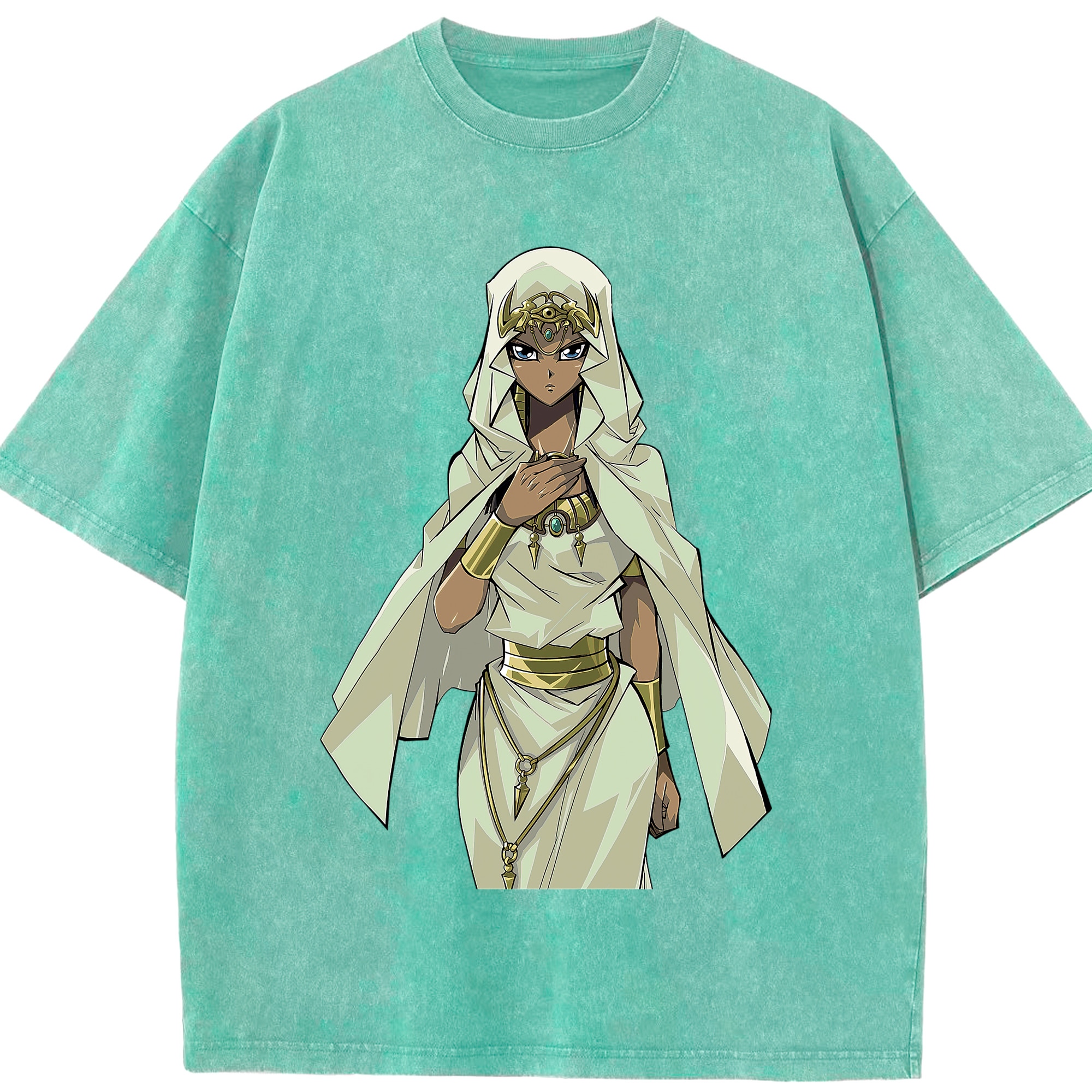 （画像用） 遊☆戯☆王 Yu-Gi-Oh! 綿100% ヴィンテージ風 半袖Tシャツ（フロントプリント）